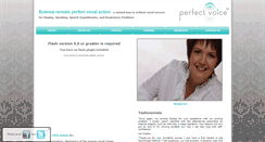 Desktop Screenshot of perfectvoice.co.za